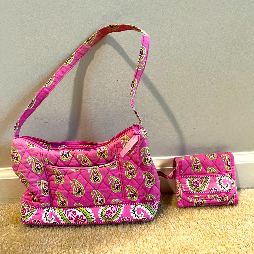 Vera Bradley bag and wallet